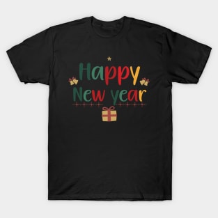 christmas is approaching santa, Happy New year T-Shirt